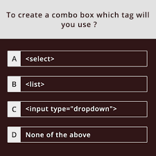 Which Tag Should You Use To Create A Combo Box Html5 Html Dev Webdev Pirple Learntocode Coding Learn To Code Continuing Education Software Engineer