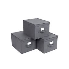 Tough storage bin in black with 18,010 reviews and the rubbermaid 35 gal. Large Grey Storage Bins