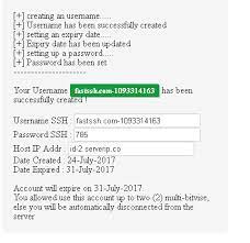 Maybe you would like to learn more about one of these? Update Beberapa Akun Premium Ssh Indonesia 2 Dan 4 Exp 31 July 2017 Secara Gratis Kumpulan Remaja