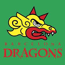 Barcelona Dragons Logo" Photographic Print for Sale by RubenCRM | Redbubble