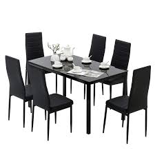 Get the best deals on metal dining furniture sets. Metal Dinning Room Tempered Glass Dining Table Set With 6 Chairs Home Furniture Luxury Black Modern European Kitchen Buy Kitchen Dining Table 8mm Table Top Iron Frame Table Product On Alibaba Com