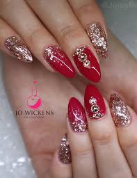 J E S T E R From The Light Elegance Autumn Collection With Cheers From Down Under Glitter Gel Fro Christmas Nails Christmas Nails Acrylic Xmas Nails