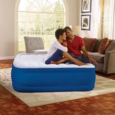An air mattress or air bed is a very handy thing to have around your home. Simmons Beautyrest Plush Aire Express Air Mattress In Blue Bed Bath Beyond In 2021 Simmons Beautyrest Air Bed Twin Air Mattress
