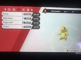 Nov 16, 2019 · it is possible to obtain a charmander easily in pokémon sword and shield, but only after defeating the master of galar: Pokemon Sword Shield Shiny Charmander 6iv Guide Ebay