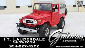 1977 toyota land cruiser prices since its north american debut in 1957, toyota has developed a reputation for producing reliable and economic vehicles. 1977 Toyota Land Cruiser Fj40 For Sale Gateway Classic Cars 22350