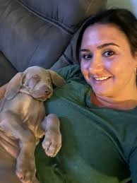 Potty break walks! Malina and Chulo ❤️ Jacie was loving the attention from  our volunteers!