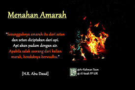 Menahan Amarah Ar Rahman Team Broadcast Dakwah Tematik Harian Marah