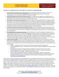 Page 7 Examples Of Teaching Experience And Excellence Beyond The Teaching Philosophy Teaching Philosophy Teaching Career Development