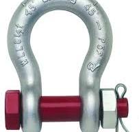 Crosby 1019711 G-2130 Bolt Anchor Shackle | 3 Inch Nominal Size | 85 Ton  Working Load Limit | Carbon Steel Body with Alloy Pin | Hot Dipped ...