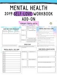 Printables Worksheets Anxietyworksheets Mentalhealth Planneraddict Relationship Worksheets Health Journal Workbook