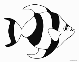 Fish coloring pages for preschool. Free Printable Fish Coloring Pages For Kids