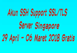 Kami dari gregblondin.com akan mencoba berbagi trik kepada anda semua untuk bisa membuat akun ssh premium gratis baik itu 3 hari, 7 hari dan bahkan sampai 1 bulan. Akun Ssh Sgdo Support Ssl Tls 2021 Gratis Terbaru 2021