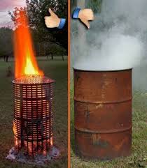 Brennrohr Gross Extra Gross 100 Edelstahl Hochtemperatur Brennrohr Amp Brennrohr Edelstahl Extra Gross Hochte Burn Barrel Outdoor Fire Pit Fire Pit