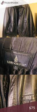 London Fog Leather Bomber Jacket Leather Leather Bomber Leather Bomber Jacket