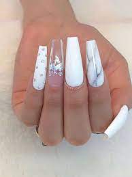 Gel Nails Orchid Nails Rose Nails Cute Acrylic Nails Nail Care White Nailsnailartistswo White Acrylic Nails Coffin Nails Designs Cute Acrylic Nails