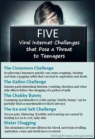Combatting The Newest Threats To Kids And Teens The Cinnamon Challenge And Other Dangerous Games Dot Com Women