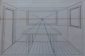 How to draw the inside of a room with 3 point perspective. Linear Perspective Drawing Lesson Series 5 Of 6 Drawing A Room In Perspective Tutorial My Drawing Tutorials