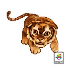 Pin By Claire On Pixel Art Pixel Art Art Lion Sculpture