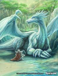 White Scale Dragon By Lusiananami On Deviantart Fantasy Dragon Dragon Pictures Dragon Artwork