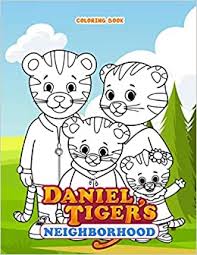 Dragon's blood coloring pages 01.21.2021. Daniel Tiger S Neighborhood Coloring Book 50 Coloring Pages Exclusive Artistic Illustrations For Girls Of All Ages Book Sunny Amazon Es Libros