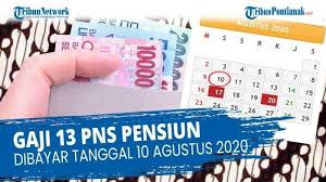 Link download peraturan bkn (perka) nomor 6 tahun 2019 tentang juknis penyesuaian gaji pokok pns ke pp nomor 15 tahun 2019 (disini). Pencairan Gaji 13 2020 Senin 10 Agustus Berapa Besaran Gaji 13 Pns Tni Polri Serta Gaji 13 Pensiunan Halaman 3 Tribun Pontianak