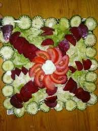 Pin By Marlene Lae On Entree Vegetable Decoration Food Crafts Food Decoration