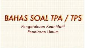 Check spelling or type a new query. Bahas Soal Tpa Untuk Persiapan Ujian Mandiri Youtube
