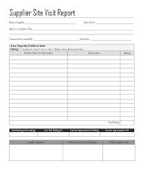 Visiting Report Template Calep Midnightpig Co Intended For Site Visit Report Template Free Download Great Cretive Report Template Best Templates Templates