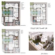 تصاميم معمارية مخطط فيلا القصبة House Outside Design House Layouts House Plans Mansion