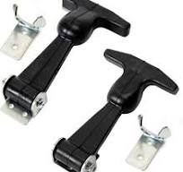 COOLOGIN Rubber Hood Latch -2 Pack Elastic Rubber Flexible T ...