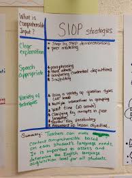 siop comprehensible input co teaching