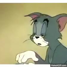 Tom And Jerry Tom Trying To Open His Eyes Funny On Make A Gif