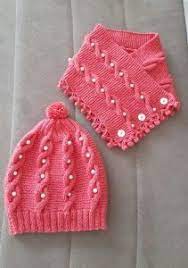 Burgu Ve Inci Suslemeli Cocuk Bere Ve Boyunluk Takimi Nasil Orulur 3 4 Yas Baby Knitting Patterns Orgu Modelleri Dantel Isleme