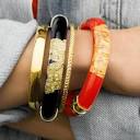 La Strada Showroom | 24kt gold leaf bangles, available in tons of ...
