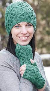 Cable knit hat pattern, you can buy various high quality cable knit hat pattern products from global cable knit hat pattern suppliers and cable knit hat pattern vintage knitting pattern pdf aran sweater hat scarf. Free Knitting Pattern For Brigid Hat And Mitts Set Matching Beanie And Fingerless Mitts Featuring Cel Knitting Patterns Free Hats Cabled Hat Pattern Knitting