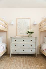 I am definitely sure your kids would do too. A Cottage Bedroom With Charming Wooden Bunk Beds Julie Blanner
