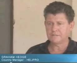 HeliPro Fiji choppers country manager Graeme Hedge refuses to update us