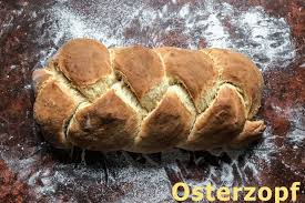 It is light like panettone bread from italy, but not as tall since it is not baked in a form. Osterzopf Braided Easter Bread German Language Learning Podcast Moinmarc