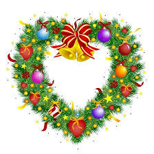 Pin By Ana Maria On Craciun Christmas Lettering Heart Wreath Christmas