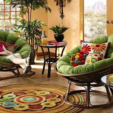 30 Cozy Ideas For Modern Home Decorating With Papasan Chairs Papasan Chair Living Room Home Decor Papasan Chair
