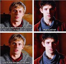 Magic Is Pure Evil No Merlin Has Magic And He Uses It For Good Merlin Sherlock Doctor Who Merthur