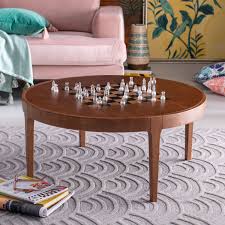 Game Board Wood Coffee Table By Drew Barrymore Flower Home Walmart Com Walmart Com