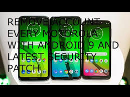 All Motorola Remove Account Latest Security Patch Bypass Frp Moto G7 G6 G7 Power Android 9 Youtube