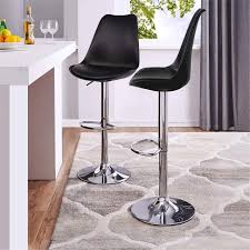 Premier home is online shopping store in pakistan offers home decoration, bathroom & kitchen accessories in lahore, karachi, islamabad & across in pakistan. Savya Home Curvy Kitchen Stool Bar Stool Combo Qty 2 Black Color Buy Online In Pakistan At Desertcart Pk Productid 157467484