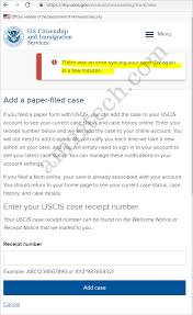 Us citizenship and immigration services (uscis) is experiencing nationwide delays with receipting opt/stem opt applications. Uscis My Case Status Does Not Recognize Receipt Number Entered 2021 Usa