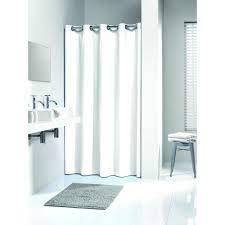 sealskin douchegordijn plisse textiel wit 200x180 cm douchegordijn wit badkamer