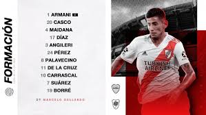 El partido se podría llegar a convertir en una hazaña si es que el millonario gana por las difíciles horas. Boca River Gallardo Tiene El Equipo Para Jugar El Superclasico Tyc Sports