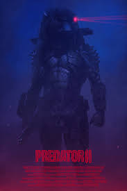 Amidst a territorial gang war in 1997, a sophisticated alien hunter stalks the citizens of los angeles and the o. Yvan Quinet Predator 2 Alternate Movie Poster