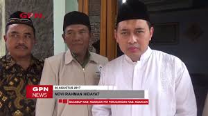 Novi rahman hidayat, s.sos., m.m. Pendaftaran Bacabub Nganjuk Novi Rahman Hidayat Gpn News Youtube