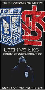 Lech poznan heeft op de laatste speeldag van de poolse voetbalcompetitie het kampioenschap binnengesleept. Grafika Fc Gniezno Kibice Lecha Poznan Facebook